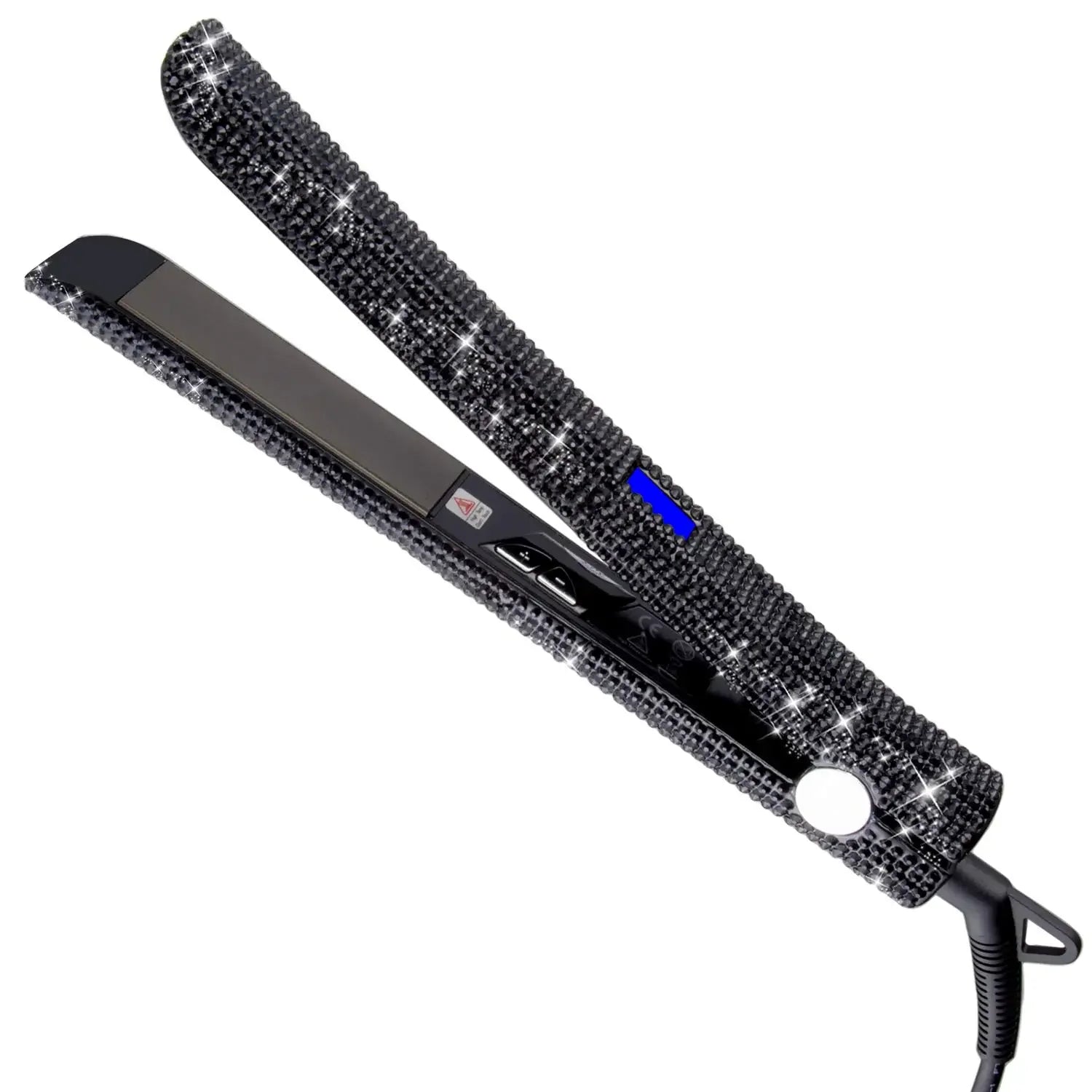 Hair Straightener Curler Bling Diamond - Zanyaa