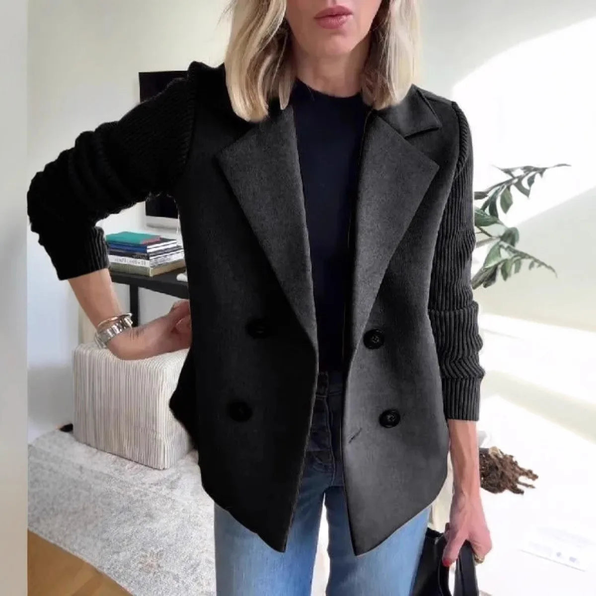 Velin Sweater Blazer elegance