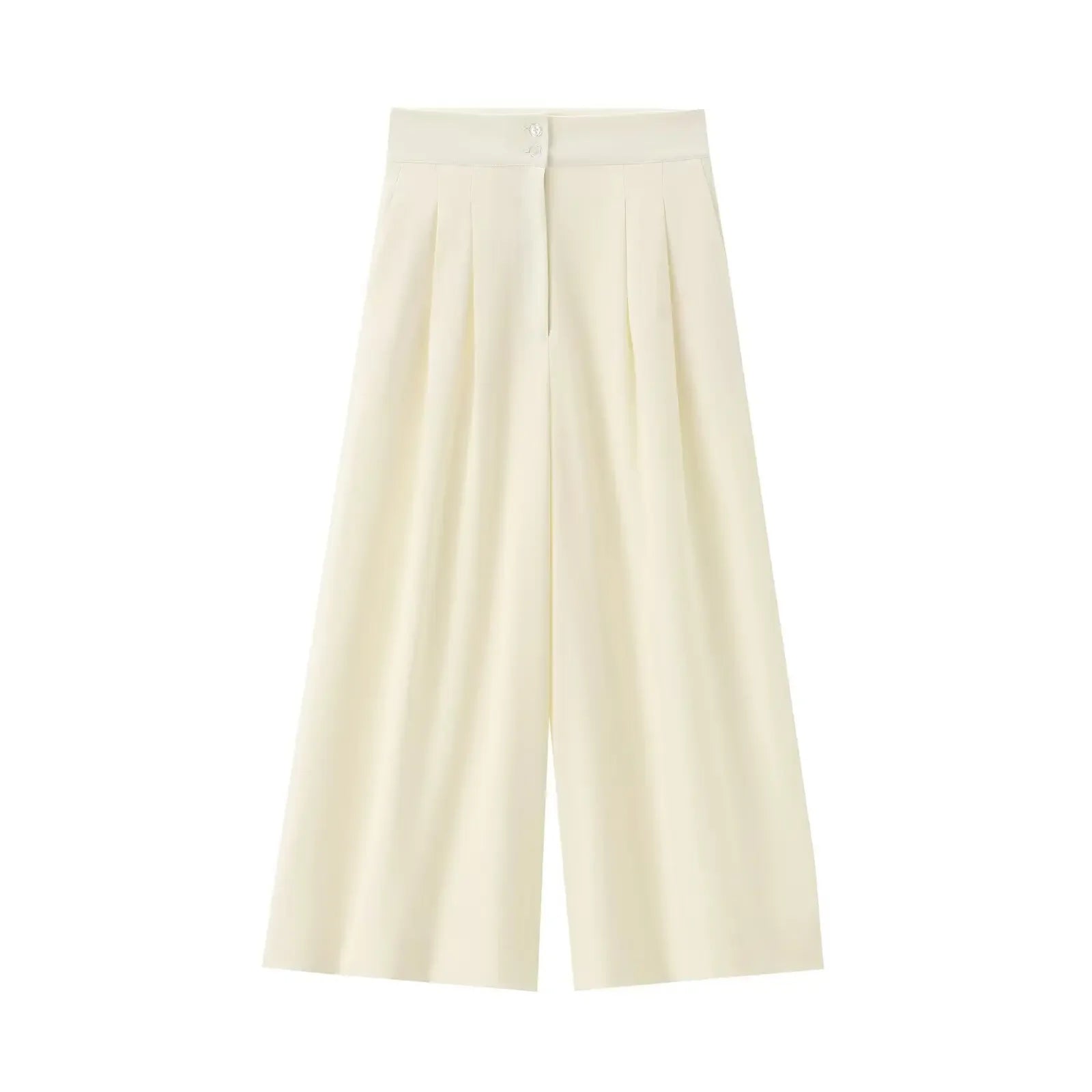 Trouser Suits Sleeveless V-Neck