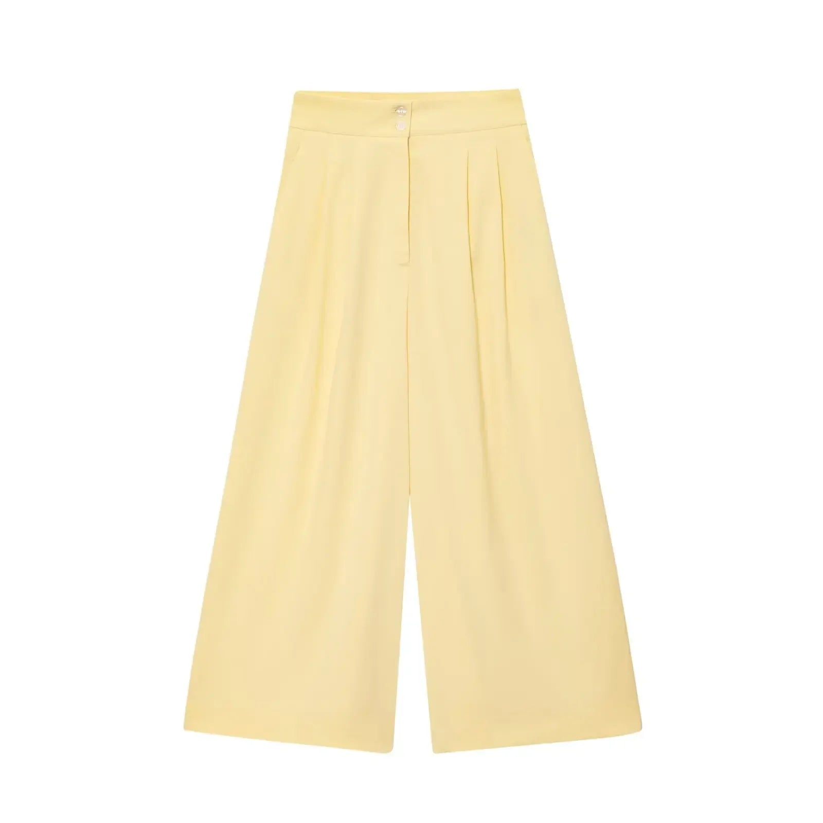 Trouser Suits Sleeveless V-Neck