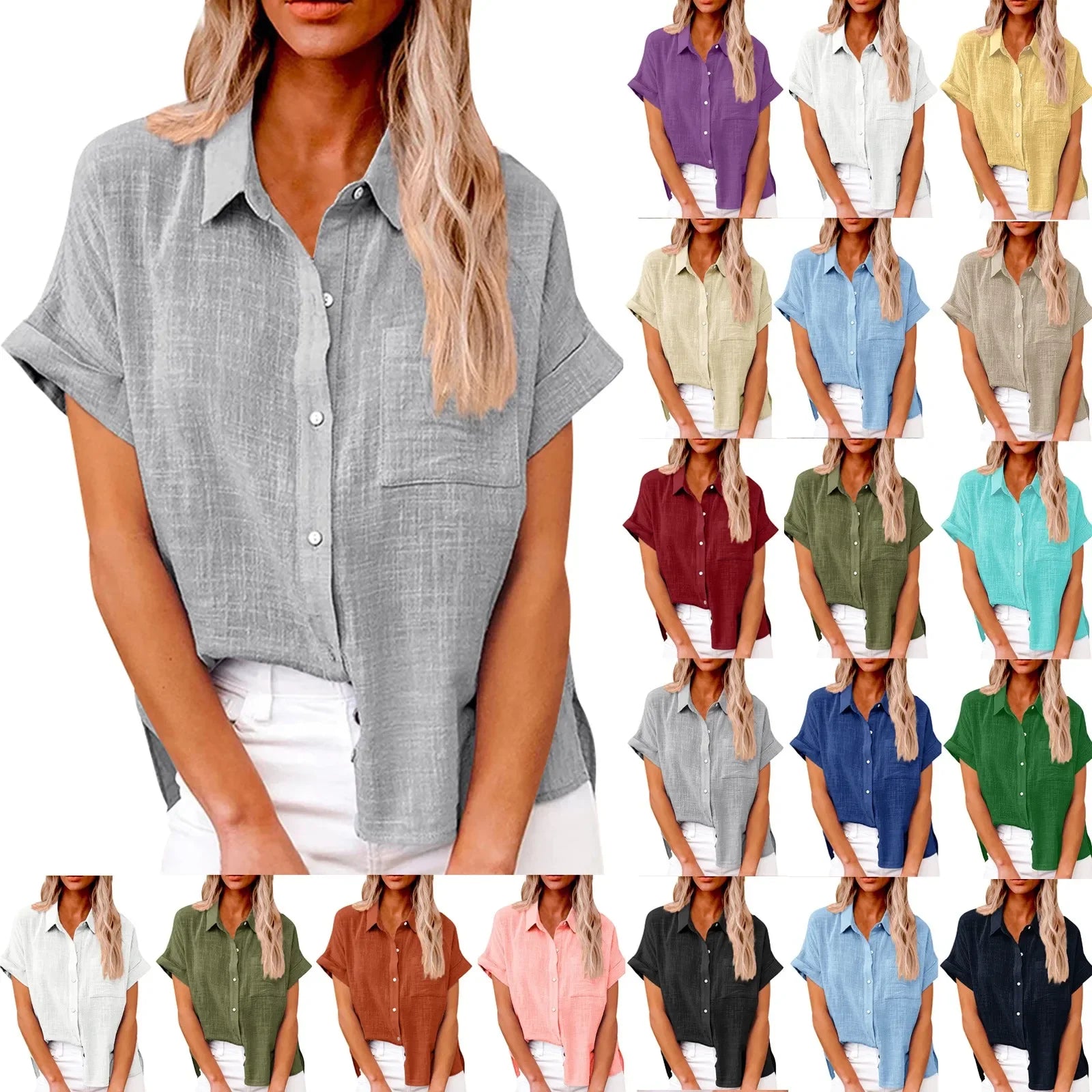 Classic Shirts Cotton Linen