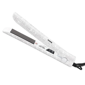 Hair Straightener Curler Bling Diamond - Zanyaa