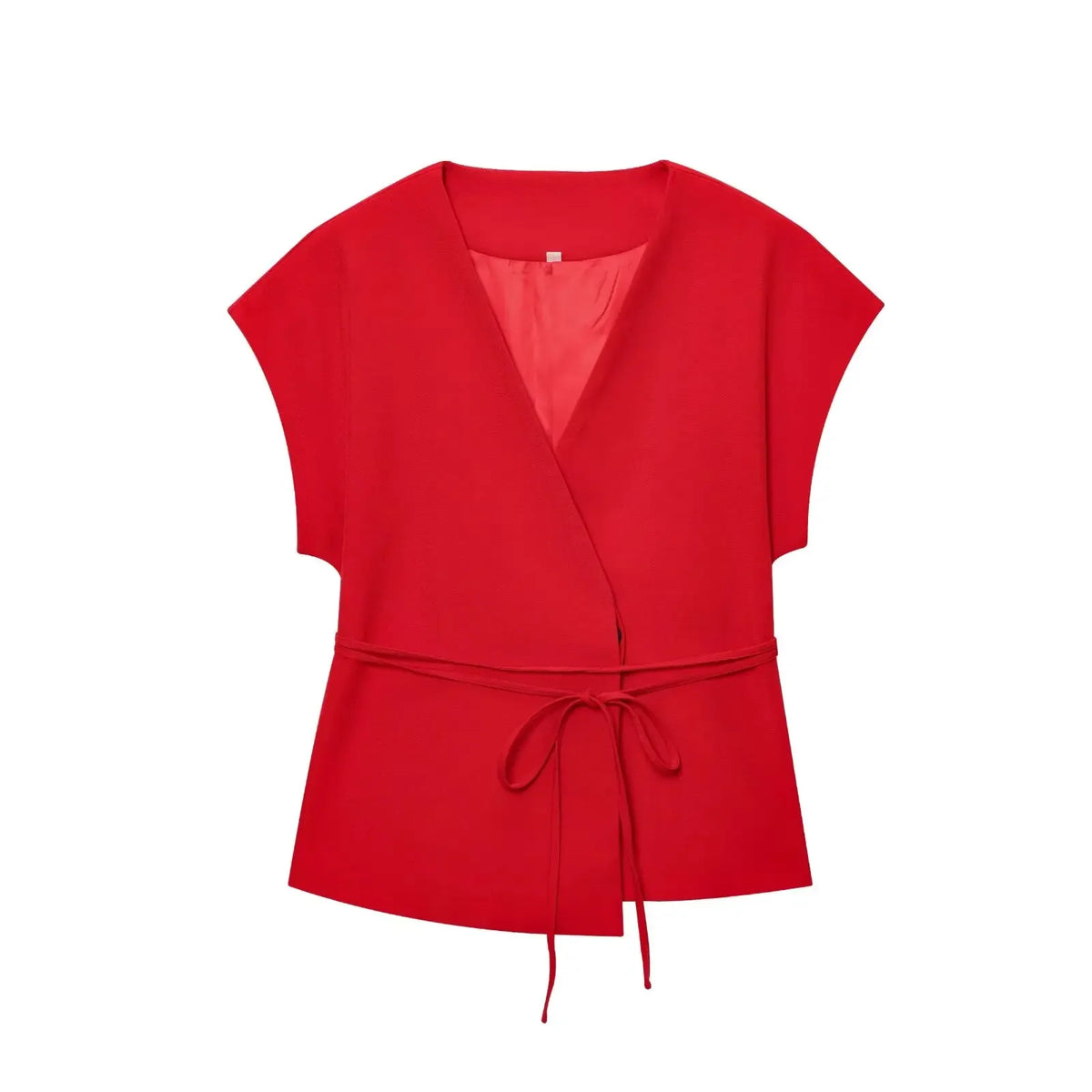 Trouser Suits Sleeveless V-Neck