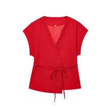 Trouser Suits Sleeveless V-Neck