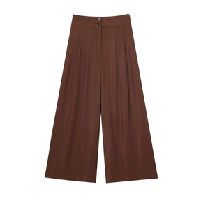 Trouser Suits Sleeveless V-Neck