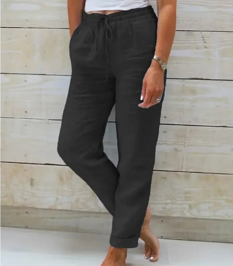 Cotton Linen Summer Pants - summer 2025