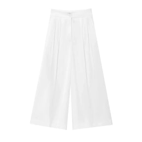 Trouser Suits Sleeveless V-Neck