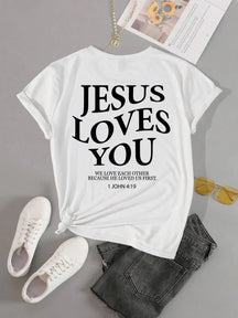 T-Shirts - Jesus Loves you