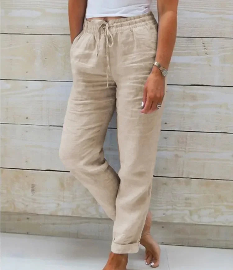 Cotton Linen Summer Pants - summer 2025