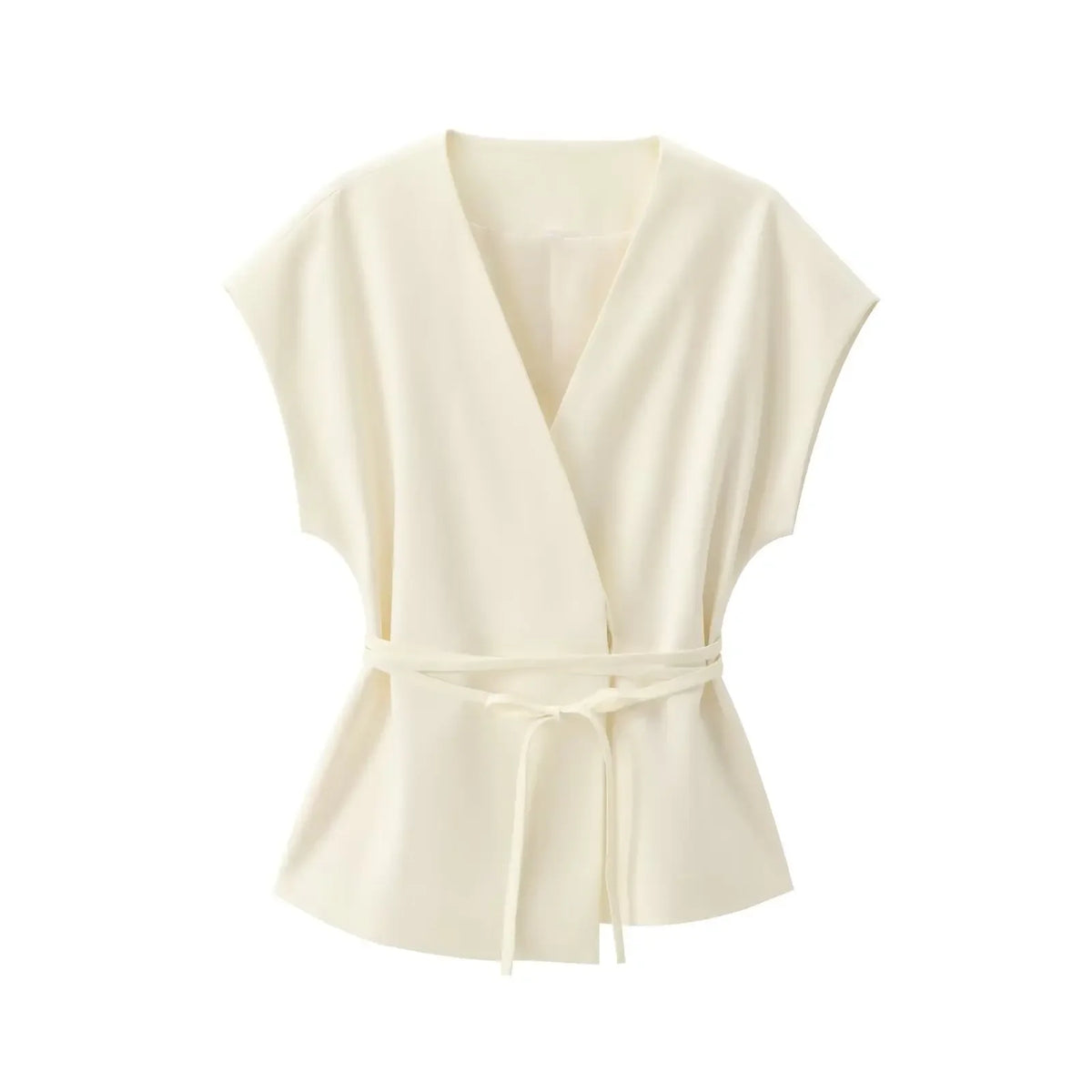Trouser Suits Sleeveless V-Neck