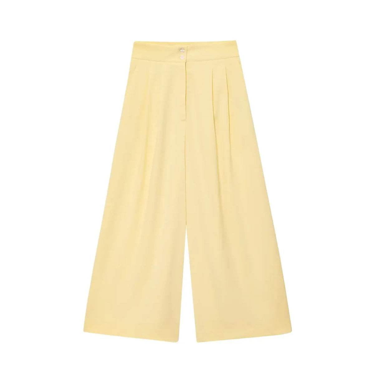 Trouser Suits Sleeveless V-Neck