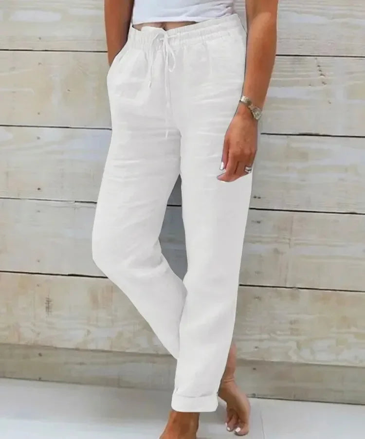 Cotton Linen Summer Pants - summer 2025