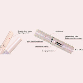 2-In-1 Hair Straightening luxury
