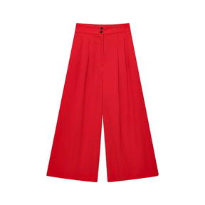 Trouser Suits Sleeveless V-Neck